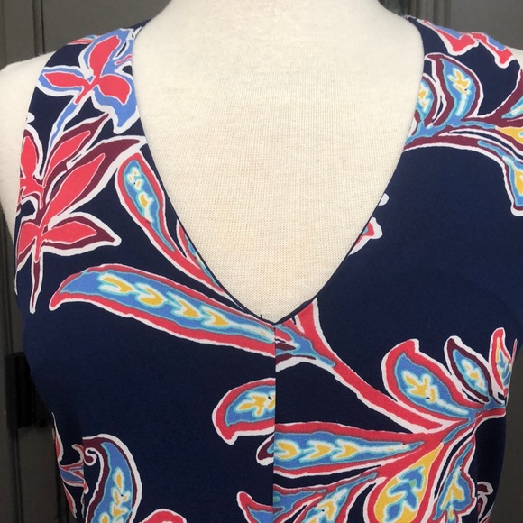 Laundry by Shelli Segal Women’s Floral Gaucho Jumpsuit Cropped Wide Leg - Picture 3 of 11